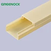 PVC colored rigid for ethernet cable gutter electric trunking 15x10 with dimensions customized