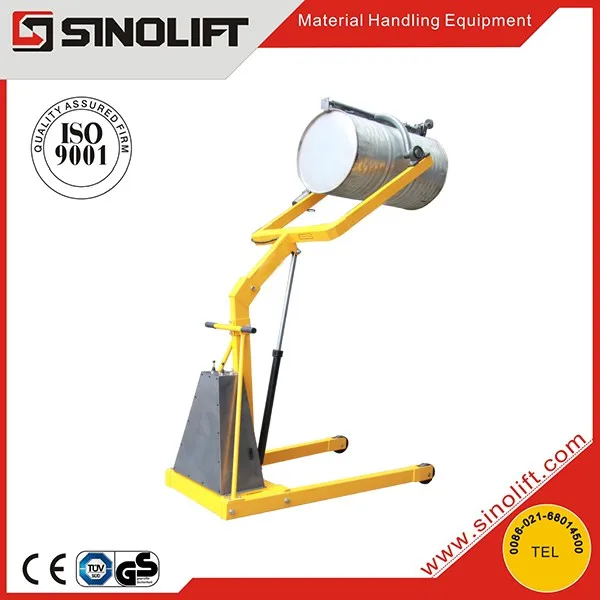 Sinolift Yl300 Manual High Position Drum Jacks Rotating Crane Hydraulic
