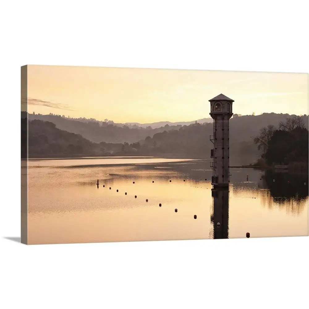 Great Big Canvas Gallery-Wrapped Canvas Entitled Lafayette Reservoir 48"x27"