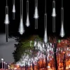 30CM 8 Tube 144LEDs LED Falling Rain Lights,Snowfall Christmas Light,LED String Lights for Holiday Decoration