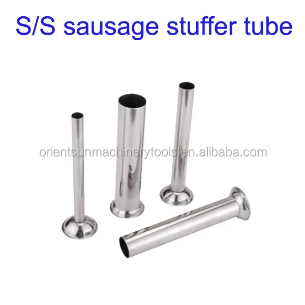 stainless steel sausage stuffer tubes
