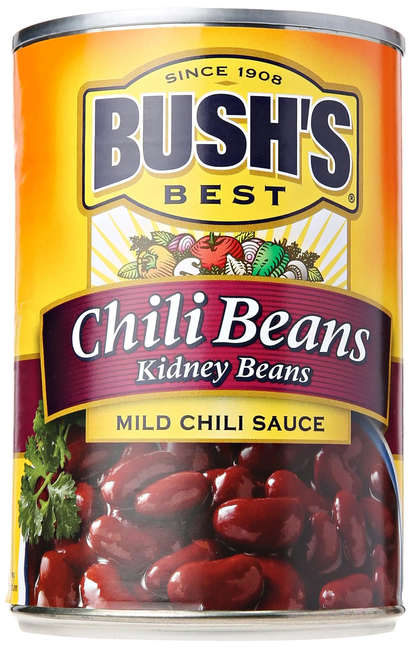 Buy Bush's Best Kidney Chili Beans in Mild Chili Sauce, 16 oz in Cheap