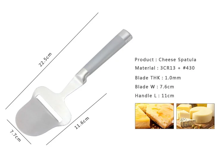 5pcs Strong and Durable Cheese Knife Set with Window Box