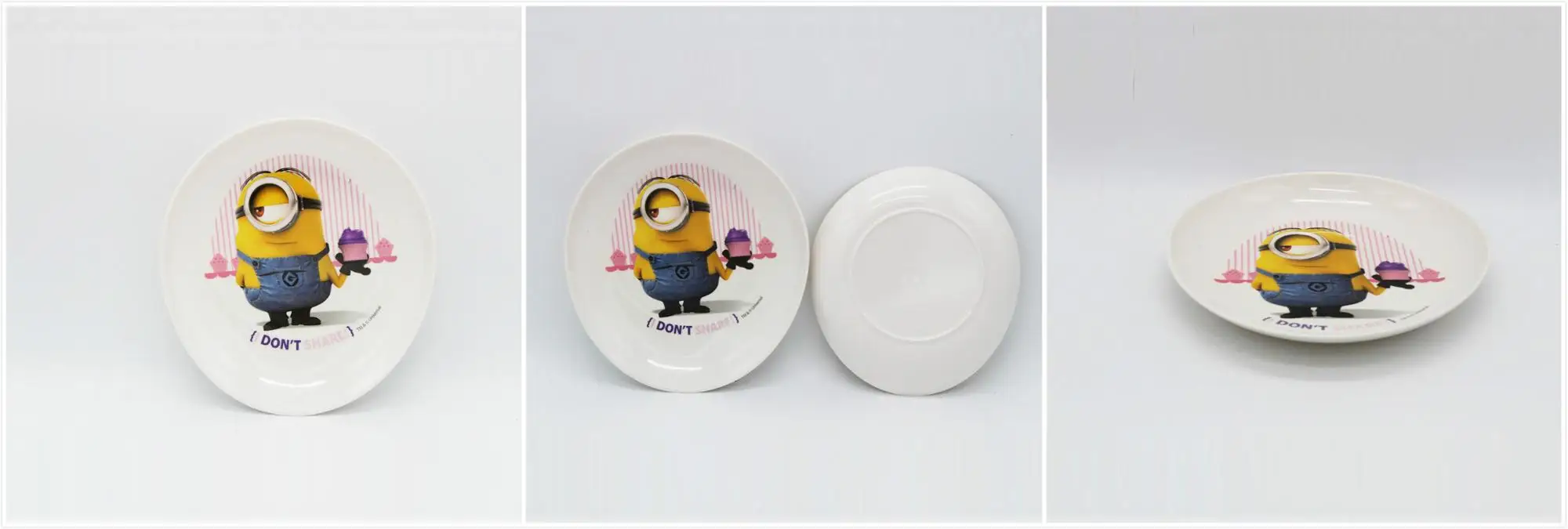 Minla 8.5"oval plate baby sets melamine dishes