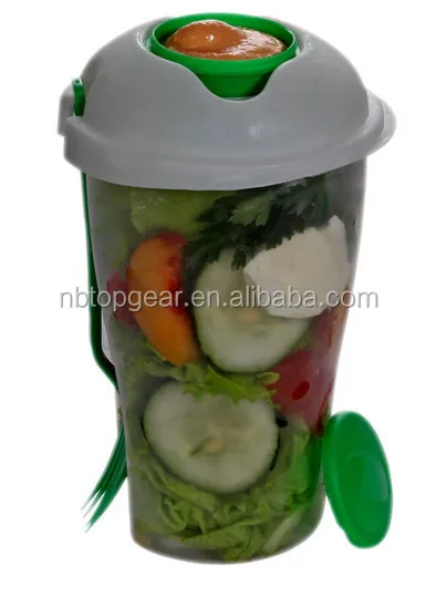 100 Deli Cups Salad Mug PP with Lid Rectangular 250 ML be008+010 