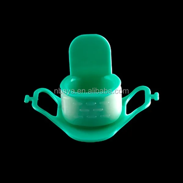 Disposable Medical Endoscopy Bite Block Mouth Guard For Gastroscopy