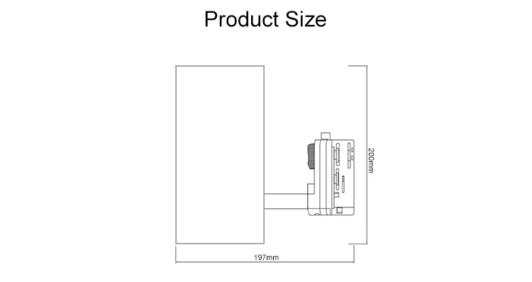 Factory Price Flexible led track light