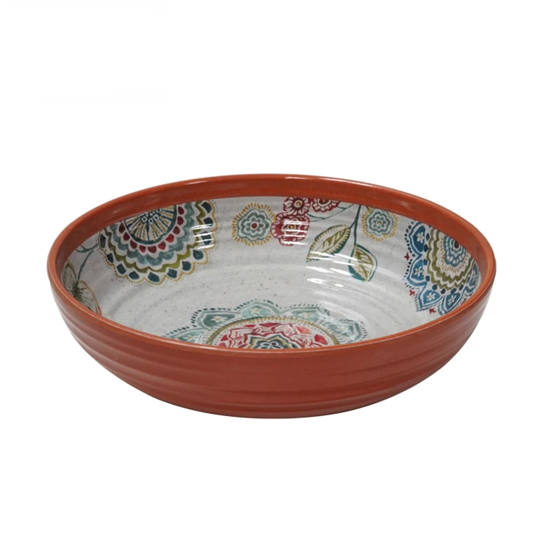 Cheap wholesale new product ideas 2019 OEM home goods dinnerware melamine product unbreakable dinnerware set indonesia