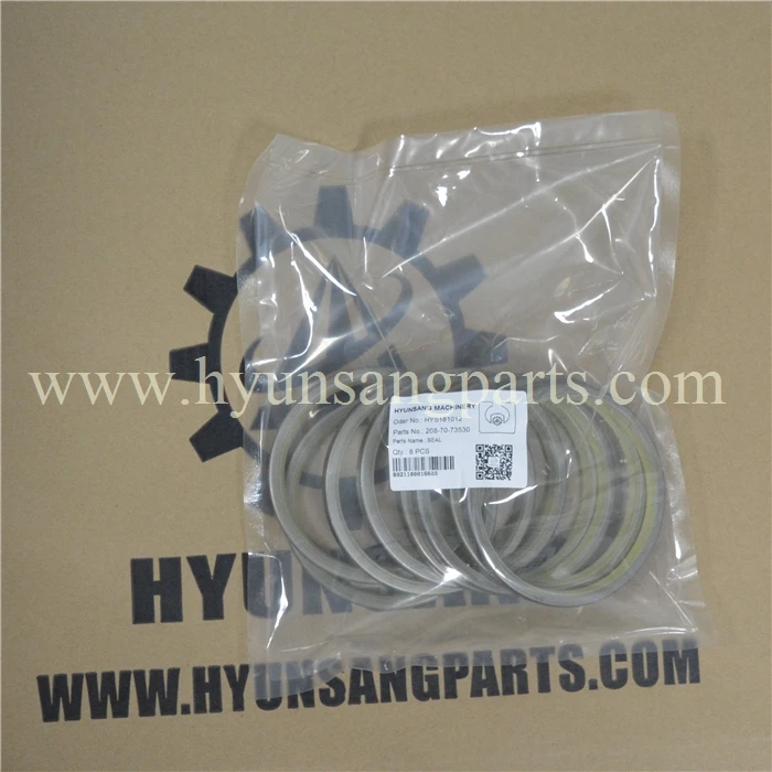 Hyunsang Excavator Parts Dust Seal 208-70-73530 208-70-12231 208-70 ...