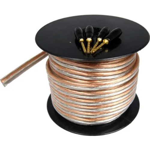 Audio Speaker Wire & Cable Pure Copper Ofc 16 Awg Gauge For Hifi