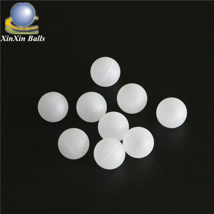 High Polished 6.35mm 9.525mm 10mm Large White Hollow Plastic Ball Buy