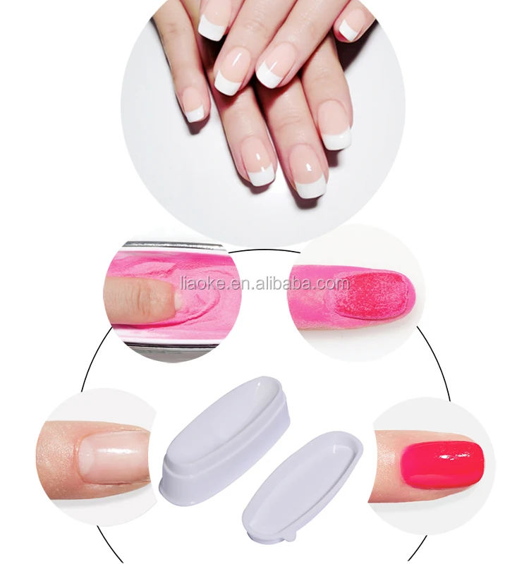 New Arrival High Quality Nail Art Tool French Dip Powder Holder French