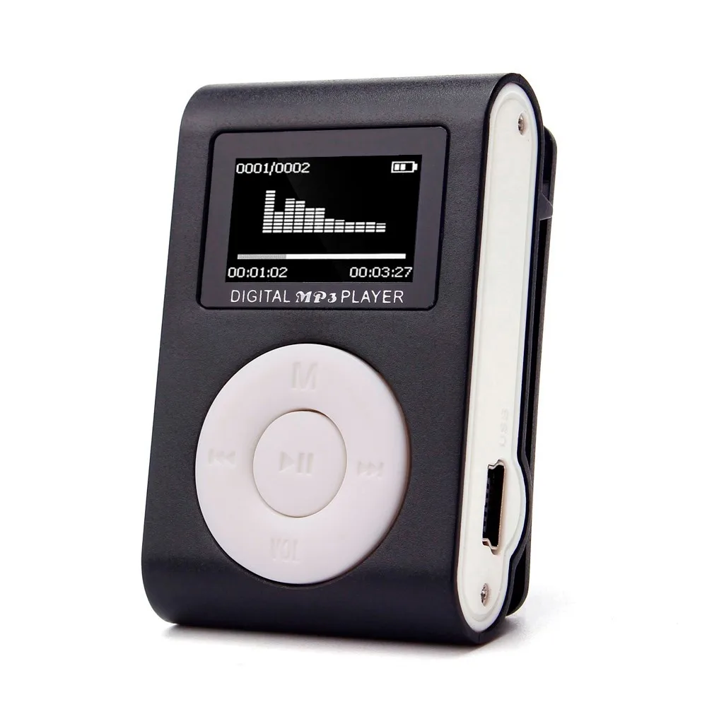 Digital Usb 4th Gen Mp4 Mini Clip Mp3 Player,Super Bass Mobile Mp3