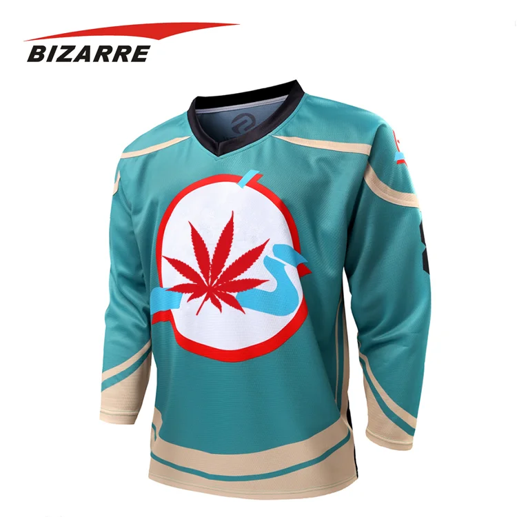 Slim Fit Ice Hockey Jerseys Blank Team 