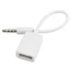 3.5mm jack stereo audio plug to usb 2.0 female adapter