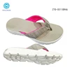 Thick Women Winter Slippers EVA Foam Fabric Strap Sandal Flip Flop