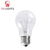 110V Iron base incandescent light bulbs 220V 60W E27 Small Round Glass Clear bulb General Lighting Service incandescent lamp