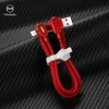 2018 Amazon Hot Selling Mcdodo Mobile USE Elbow USB8 pin LED Lights Nylon braided Gaming Charging Cable for iPhone X/XR/XS