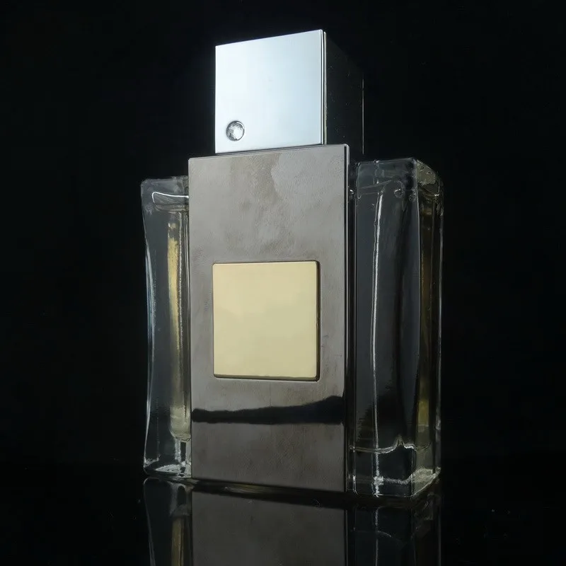 New Square 100ml Men Glass Perfume Bottle,Parfum Glass Cologne Bottle
