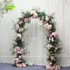 GNW The Most Fashion Design Idea Rattan Flower Arch Garden Decoration Floral Wedding Backdrop