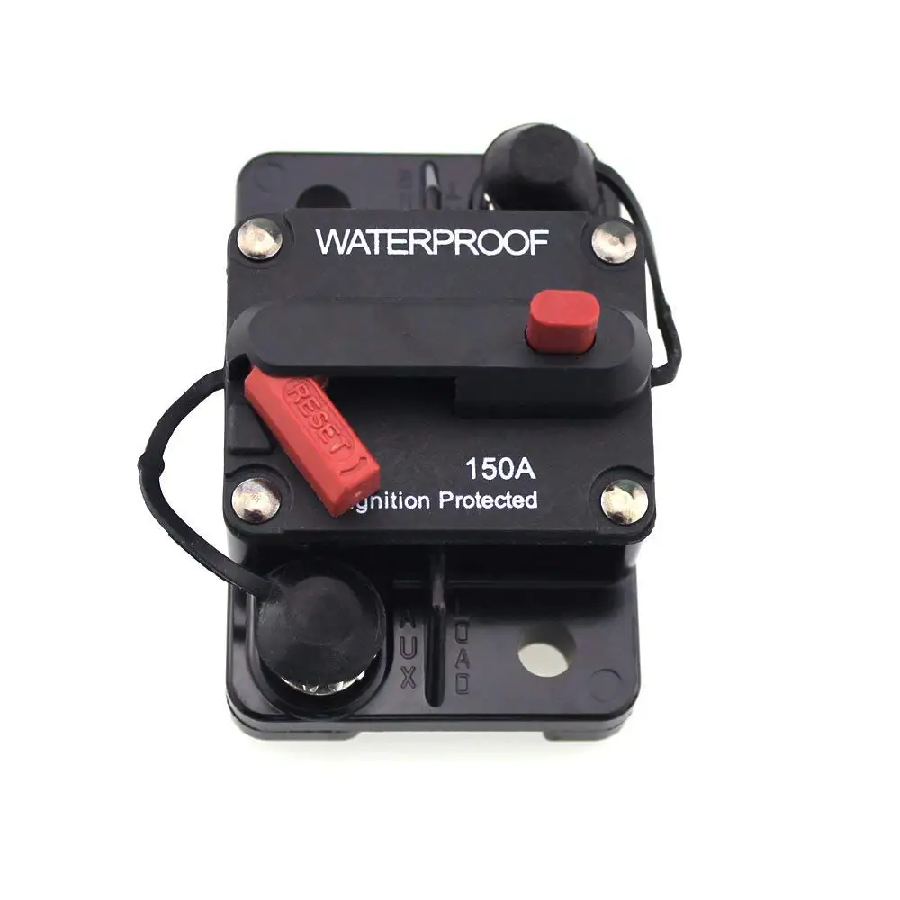 VCB100 24V Boat Trolling Motor 100A Resettable Fuse Circuit Breaker WEATHERPROOF