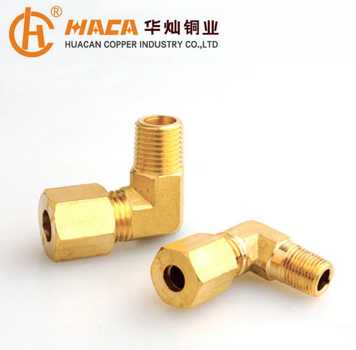 Factory Price Brass Parts Copper Pipe Flare Fitting Tube Connector