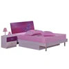 Teen kids single bed princess bedroom set with bedstand for Children Bedroom Design