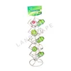 PDQ metal chewing gum display stand/iron rotating rack/metal wire display for foods