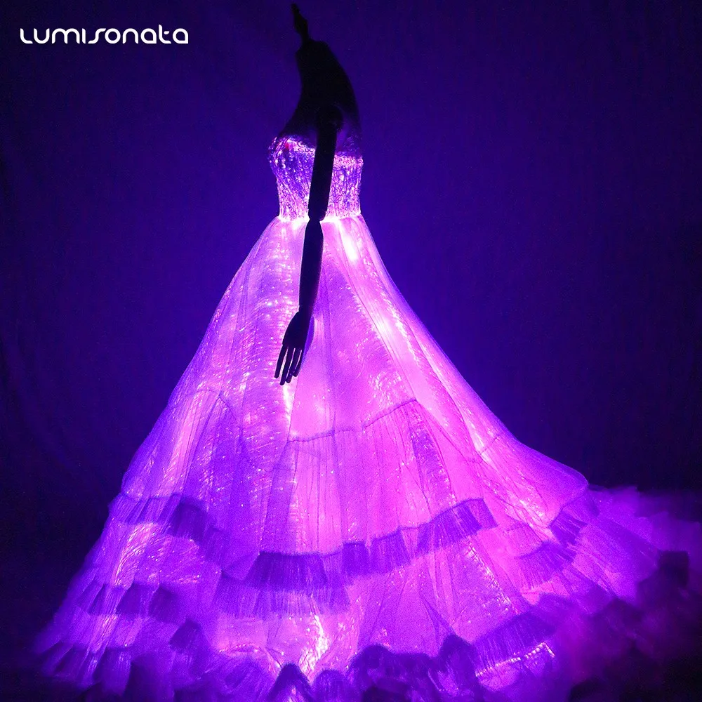 light up prom dress