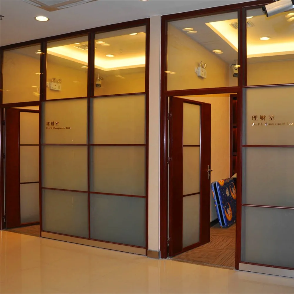 Floor To Ceiling Office Room Divider Office Soundproof Glass