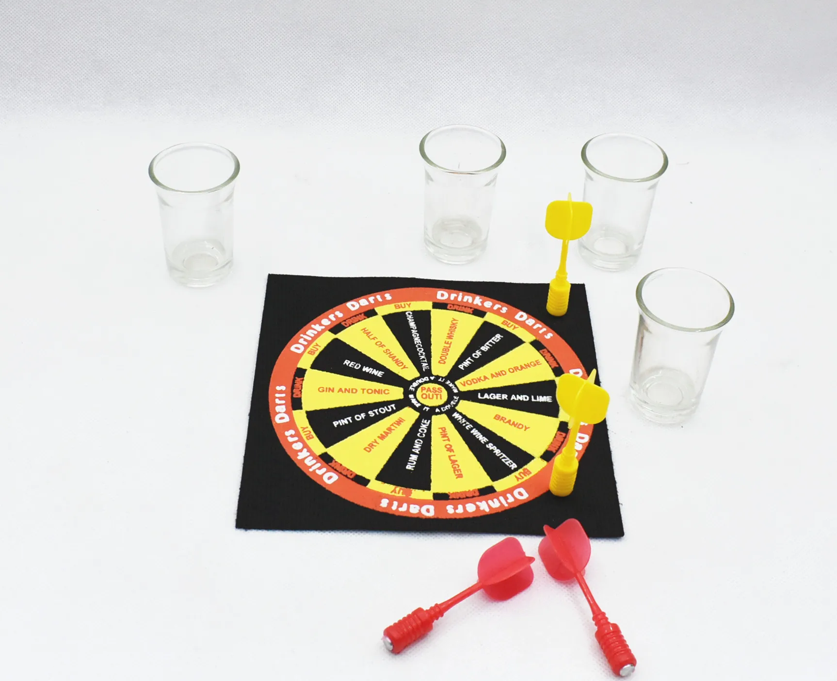 Magnetic Mini Dart Board Drinking Game And Dart Surround With Dart Flights  For Party - Buy Dart Game Product on Alibaba.com