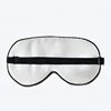 Eye Mask Silk Sleep Blank Front and White Back