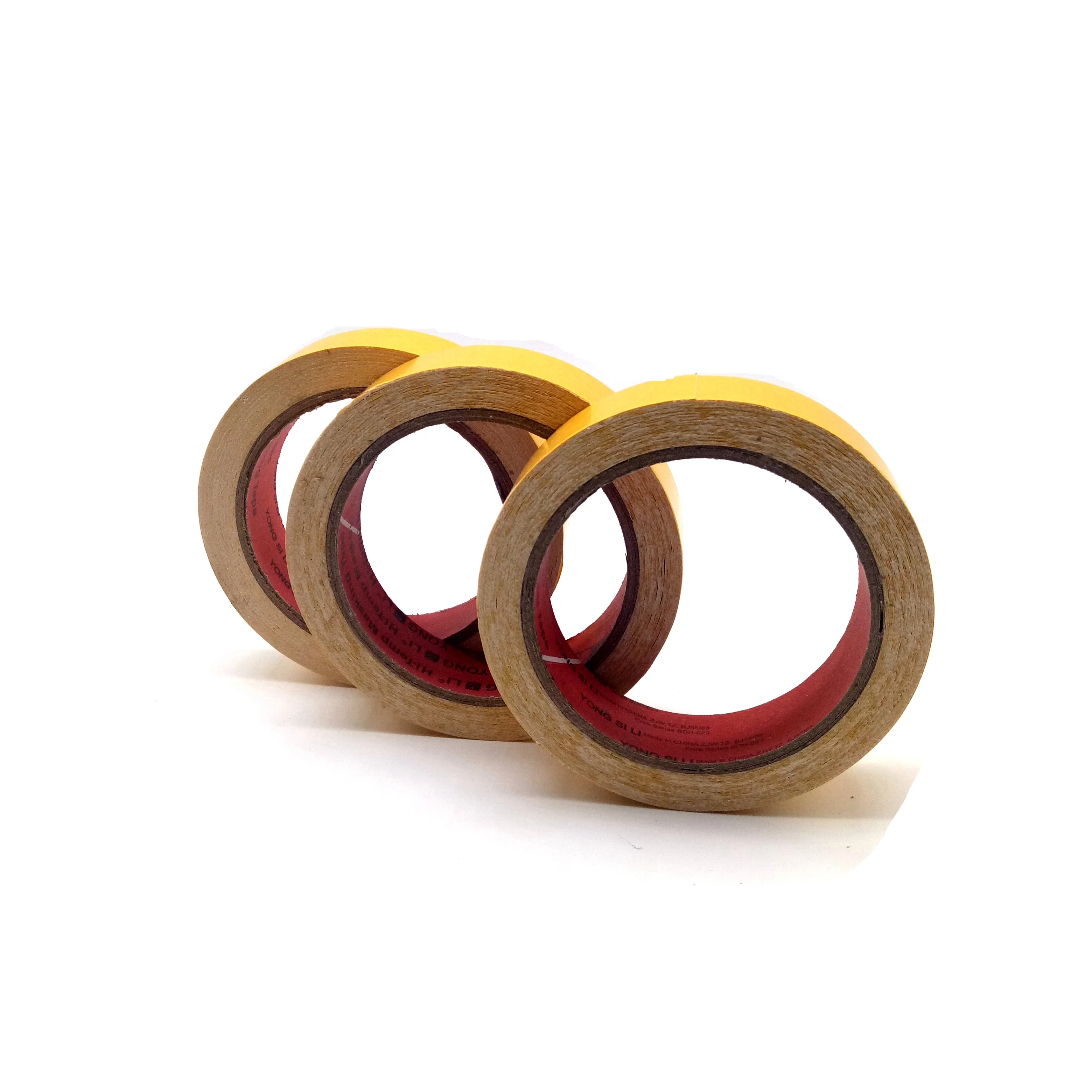 380 Mic Double Sided Self Adhesive Butyl Silicone Rubber Fabric Tapes