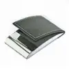 Top grade vertical up opening business name card holder card case