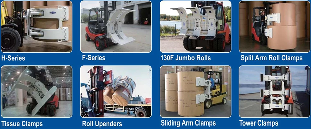 Telehandler Paper Clap Forklift Paper Roll Clamps - Efficient and Durable Solutions