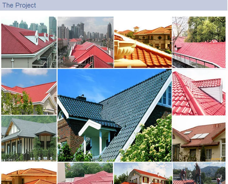 3 layer ASA Coated synthetic resin roof tile plastic pvc roofing sheet for shed