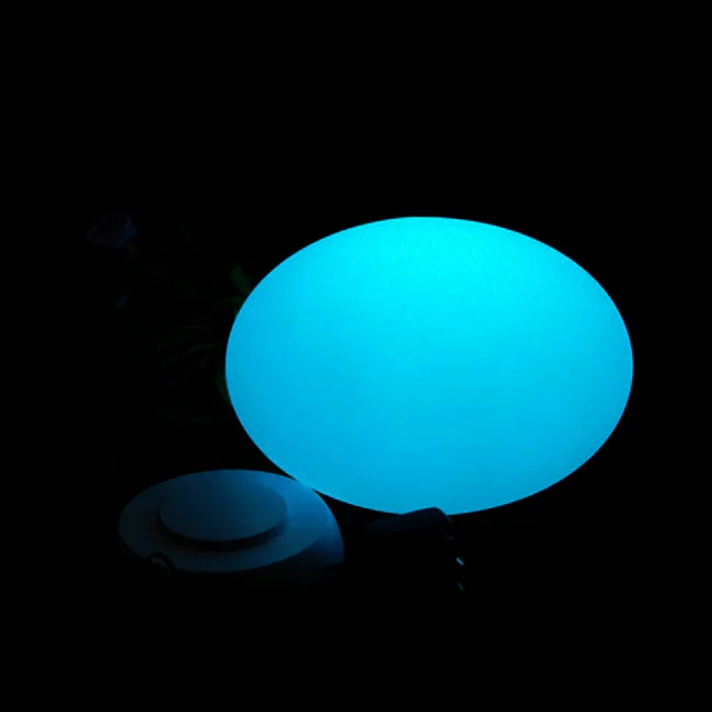 IP68 waterproof led flat floating ball light for swimming pool/Wedding /Halloween/Christmas decorative