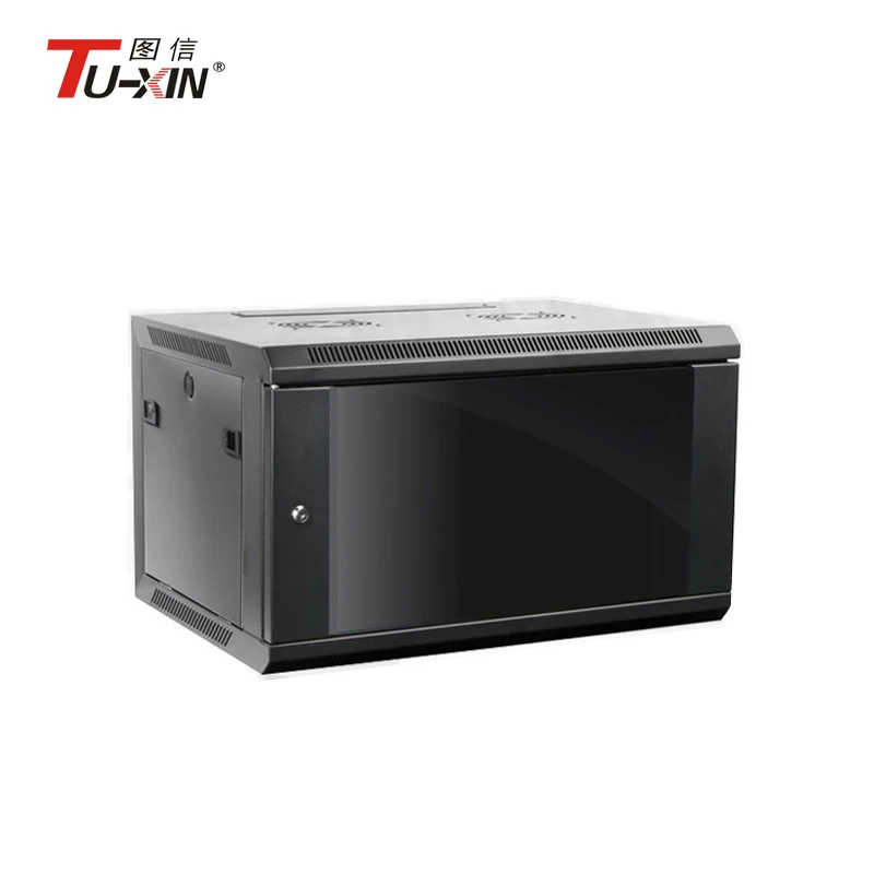Tuxin rack mount 6u enclosure small network cabinet