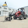 farm using articulated tl1500 telescopic boom loader wheel with floating function hydraulic joystick electric control for sale