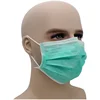 Disposable Nonwoven 3-ply pleated sheet doctor nurse antibacterial anti blood splash earloop surgical mask with EN14683