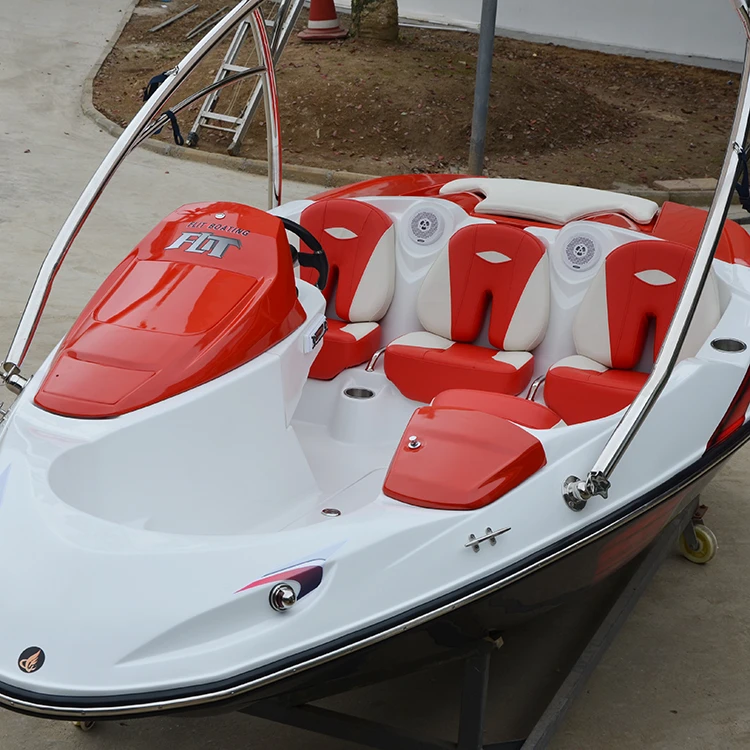15ft 4.6m new high performance outboard fiberglass speed boat with competit...