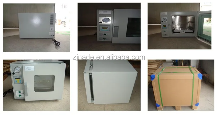 Nade CE Certificate Set type Vacuum Drying Oven and Vacuum Chamber /Furnace DZG-6050K 50L +10-250