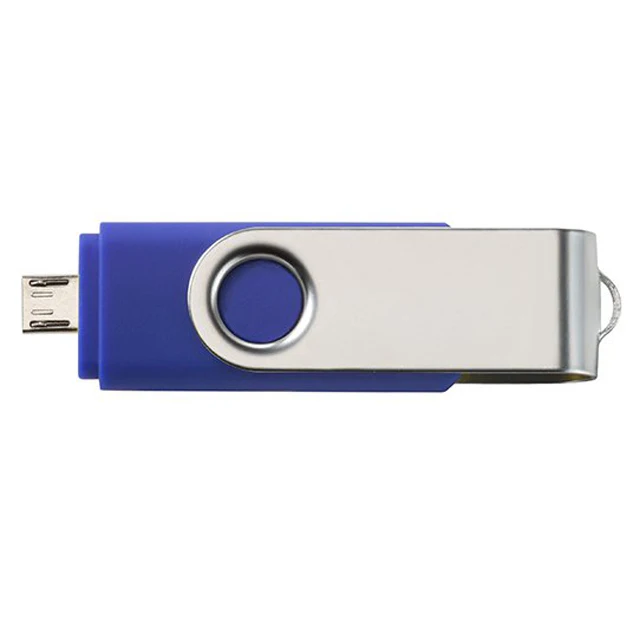 Dual Swivel custom USB micro USB 3.0 flash drive stick 4GB 8GB 16GB 32GB 64GB 128GB - ANKUX.COM