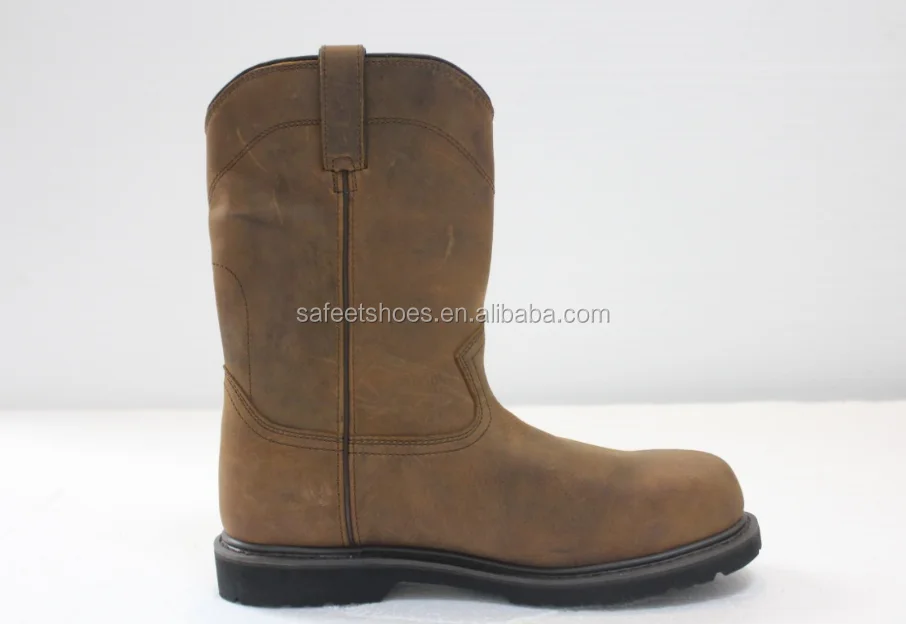 high heel steel cap boots