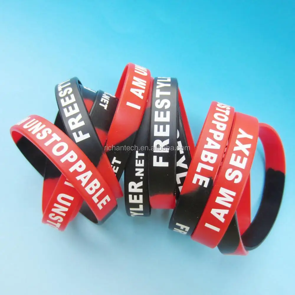personalized silicone wristband
