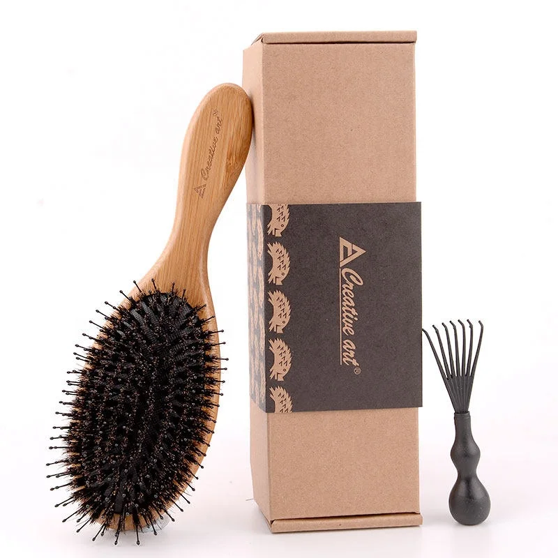 New Design Argan Oil Infused Paddle Hair Brush Buy Argan Oil Infused