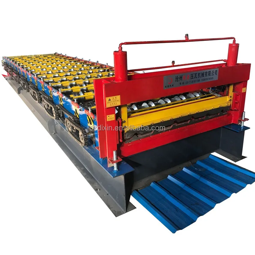 Roofing Sheet Ibr Iron Sheet Roll Forming Making Machine Roof Wall