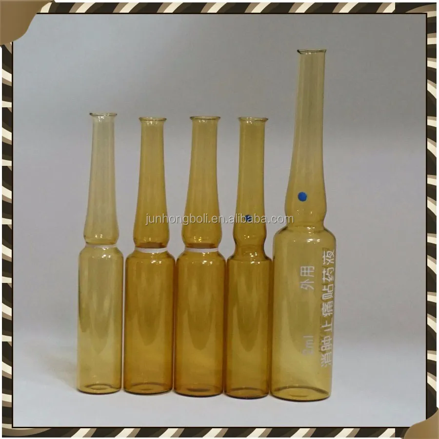 Wholesale Cheap 1ml 2ml 3ml 10ml Amber Clear Glass Ampoule Vial/bottles