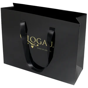 Custom Print Luxury Ping Paper Bags With Your Own Logo