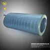Pleated air filter cartridge for gas turbine air intake system